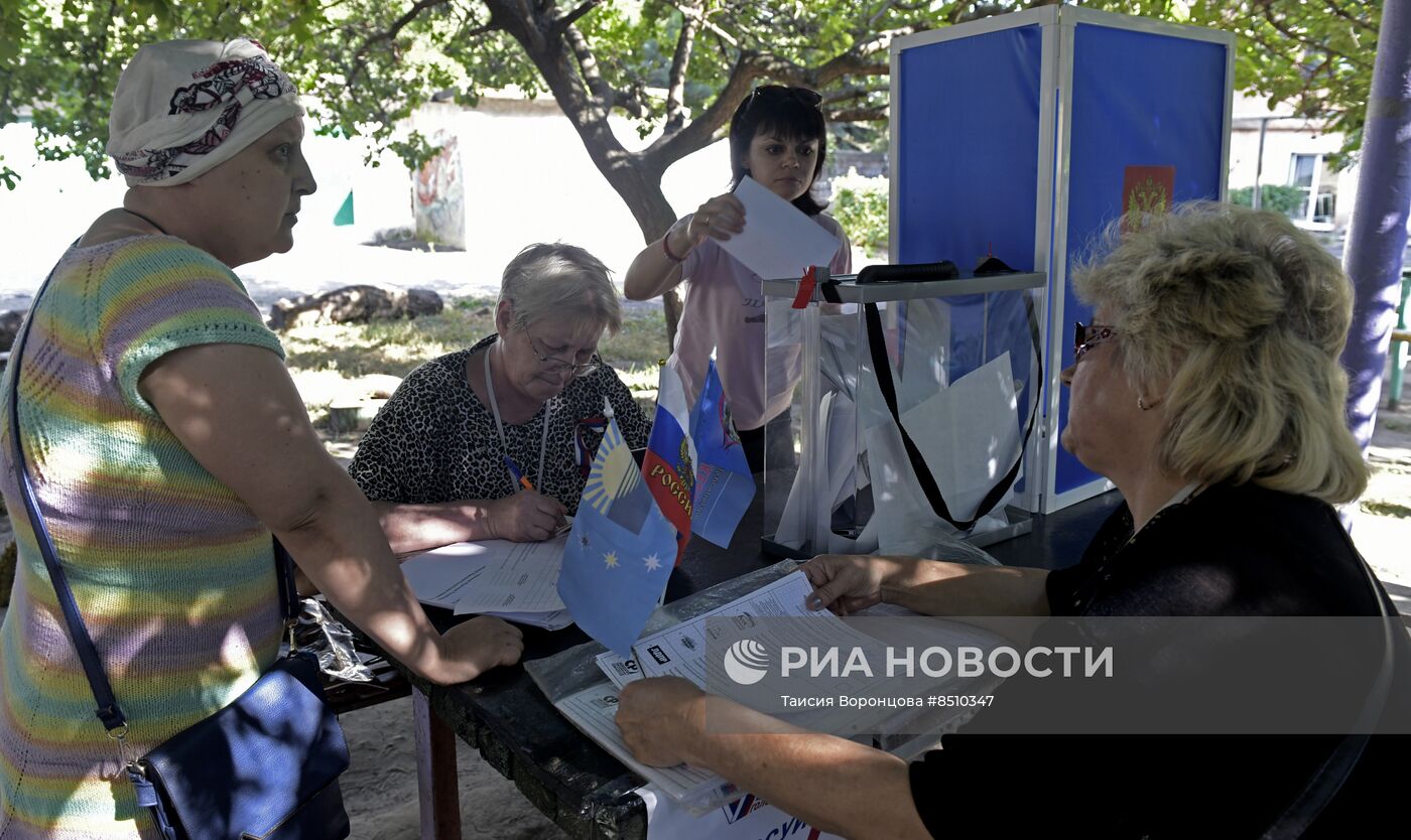 Досрочное голосование на выборах в Макеевке