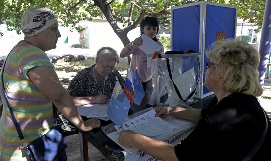 Досрочное голосование на выборах в Макеевке