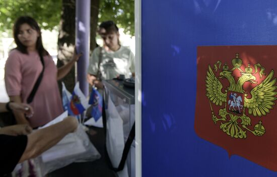 Досрочное голосование на выборах в Макеевке