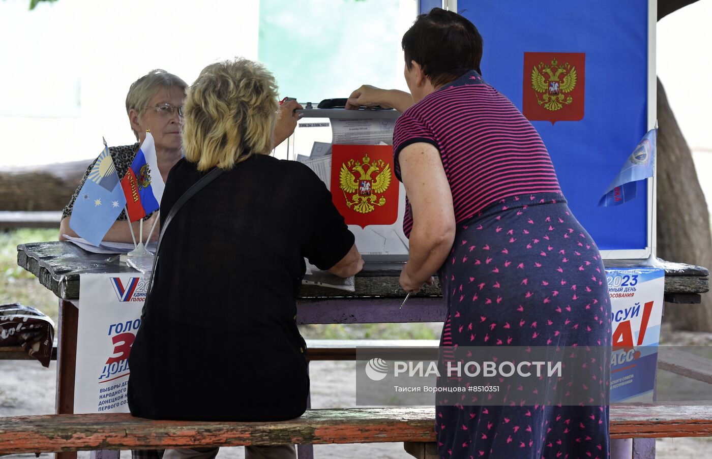 Досрочное голосование на выборах в Макеевке