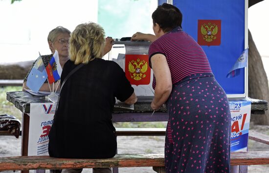 Досрочное голосование на выборах в Макеевке