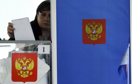 Досрочное голосование на выборах в Макеевке