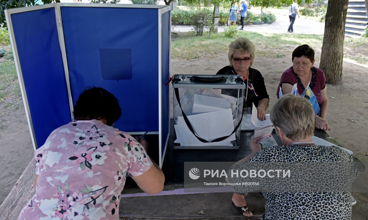 Досрочное голосование на выборах в Макеевке