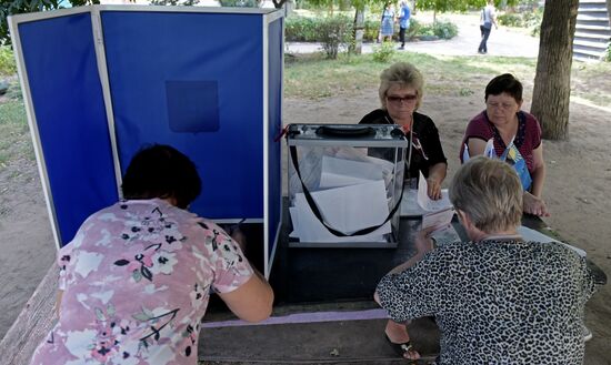 Досрочное голосование на выборах в Макеевке