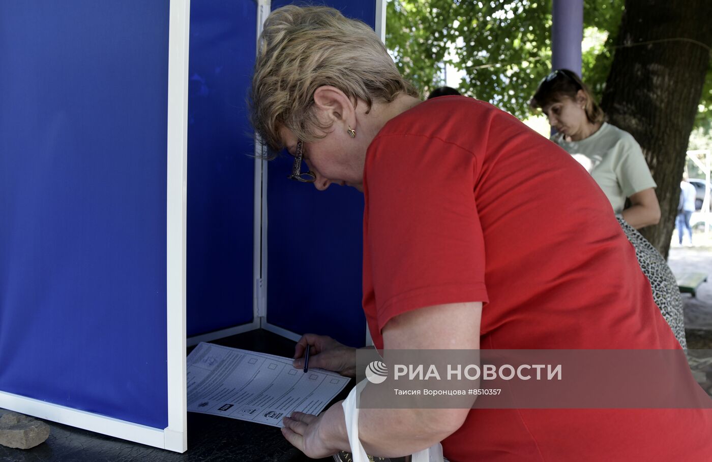Досрочное голосование на выборах в Макеевке