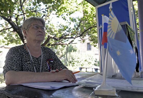 Досрочное голосование на выборах в Макеевке