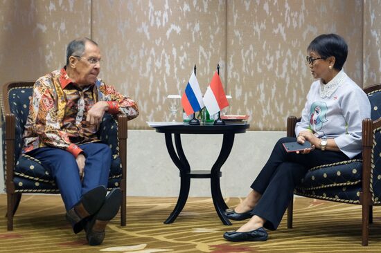 Визит министра иностранных дел РФ С. Лаврова в Индонезию