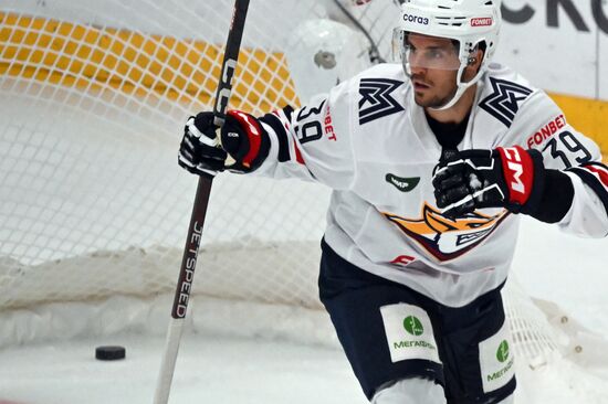 Хоккей. КХЛ. Матч "Динамо" (Москва) - "Металлург"