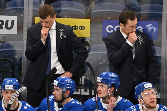 Хоккей. КХЛ. Матч "Динамо" (Москва) - "Металлург"