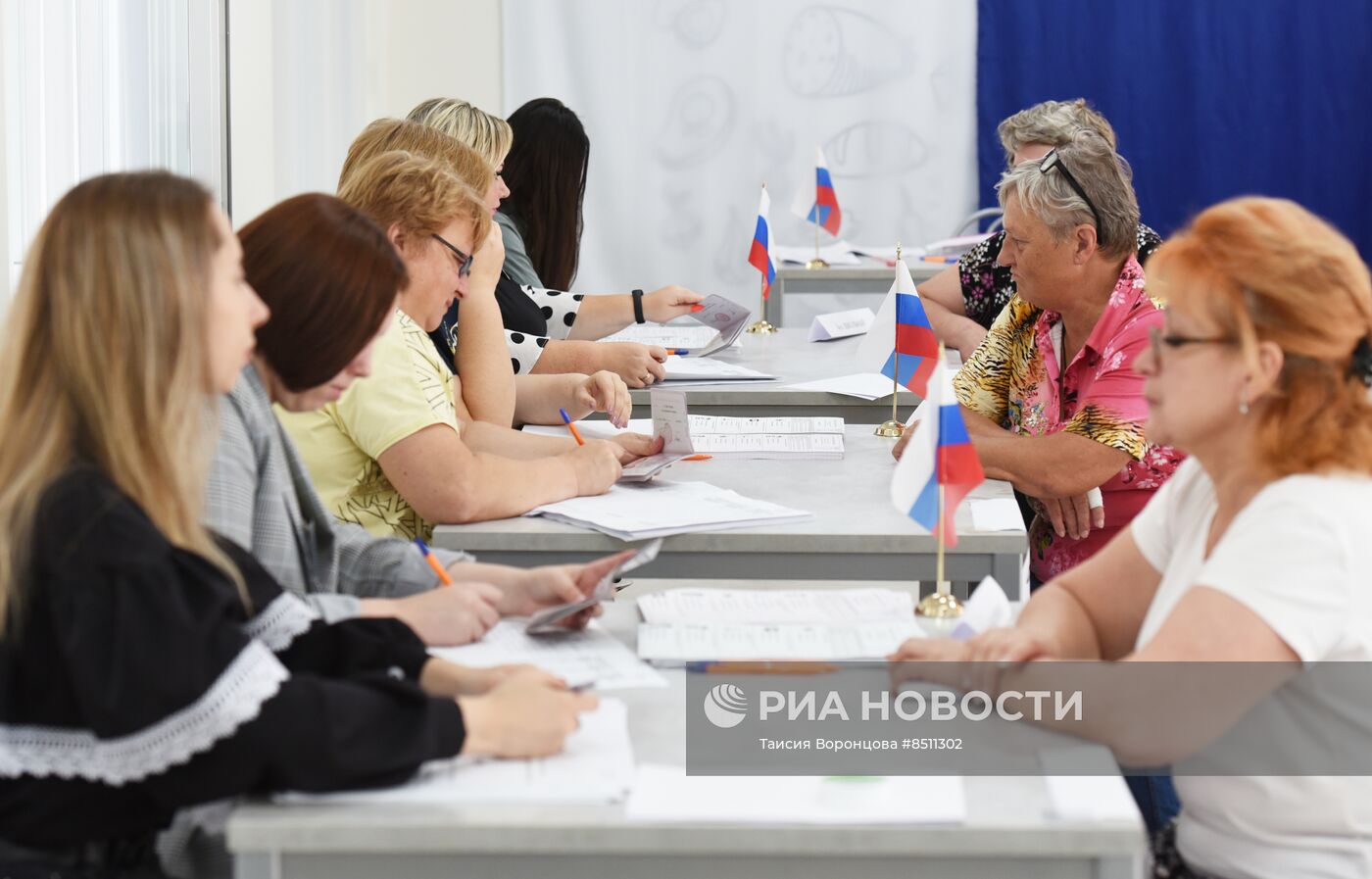Голосование на новых территориях