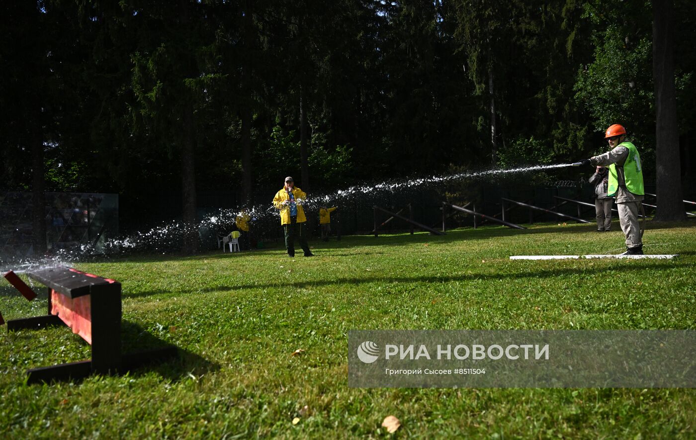 Конкурс лесных служб России и Белоруссии "Лучший лесной пожарный 2023 года"