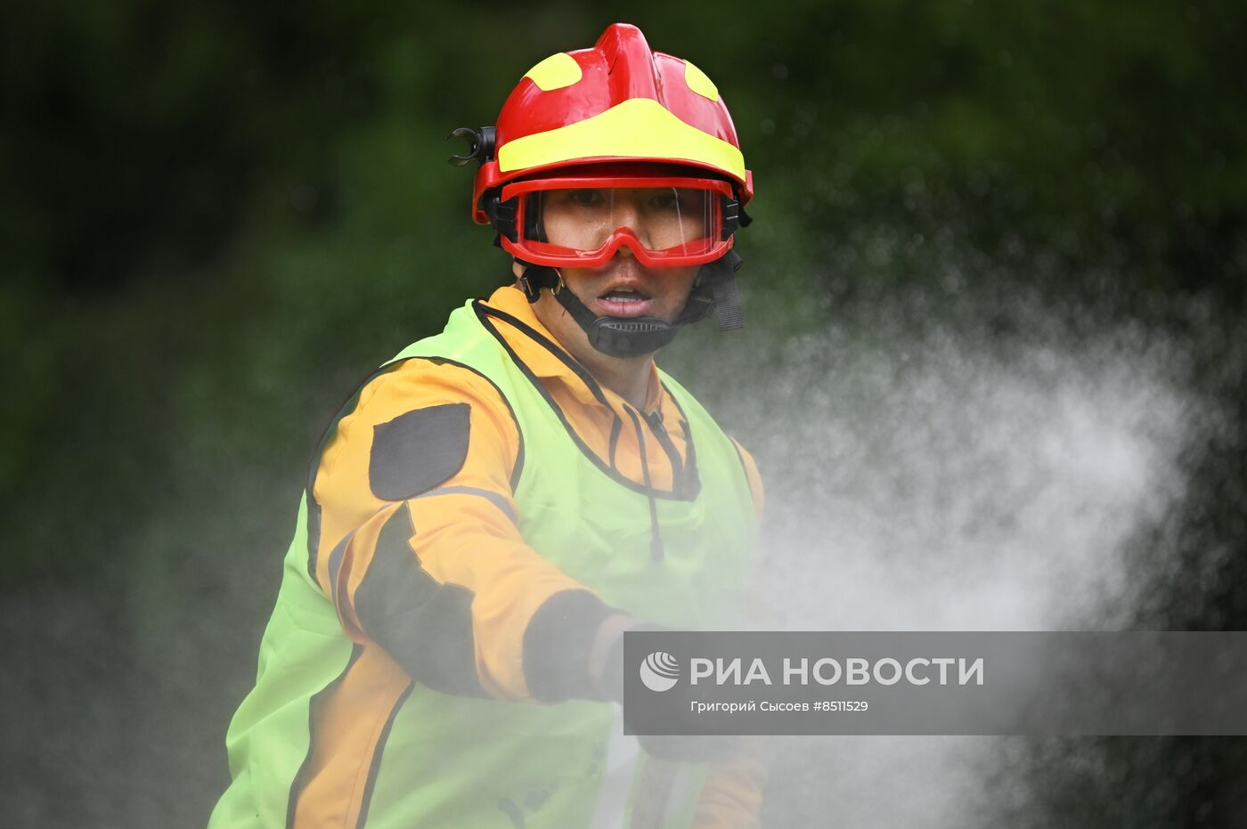 Конкурс лесных служб России и Белоруссии "Лучший лесной пожарный 2023 года"