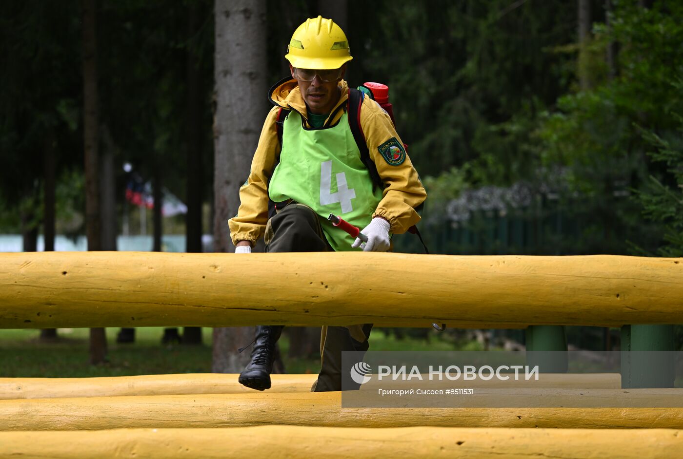 Конкурс лесных служб России и Белоруссии "Лучший лесной пожарный 2023 года"