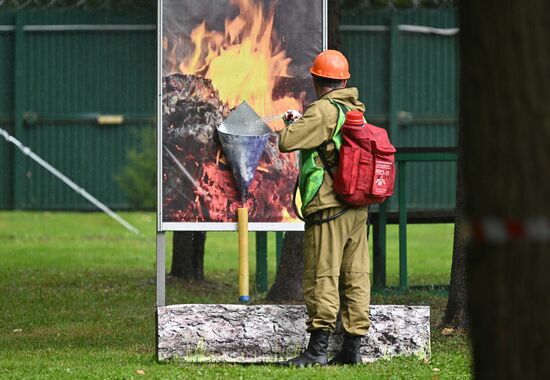 Конкурс лесных служб России и Белоруссии "Лучший лесной пожарный 2023 года"