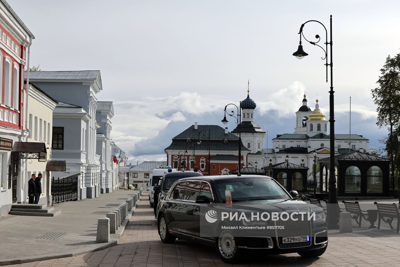 Рабочая поездка президента РФ В. Путина в Приволжский федеральный округ