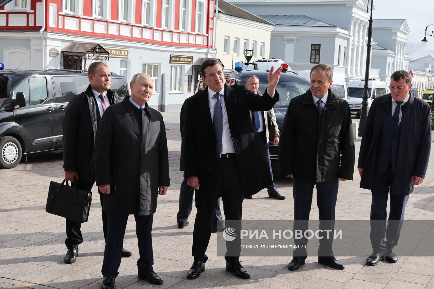 Рабочая поездка президента РФ В. Путина в Приволжский федеральный округ