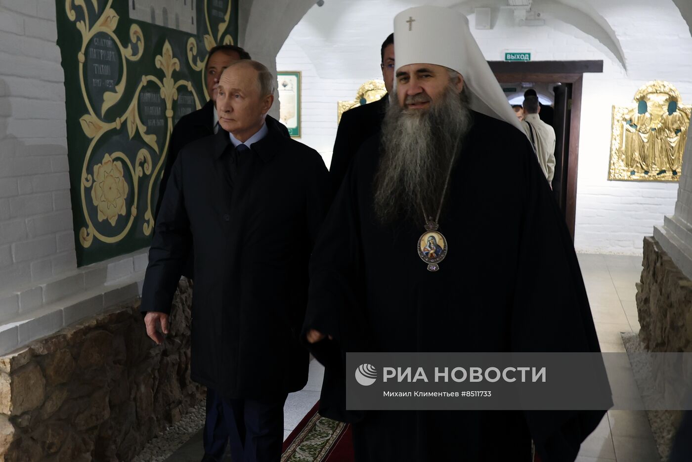 Рабочая поездка президента РФ В. Путина в Приволжский федеральный округ