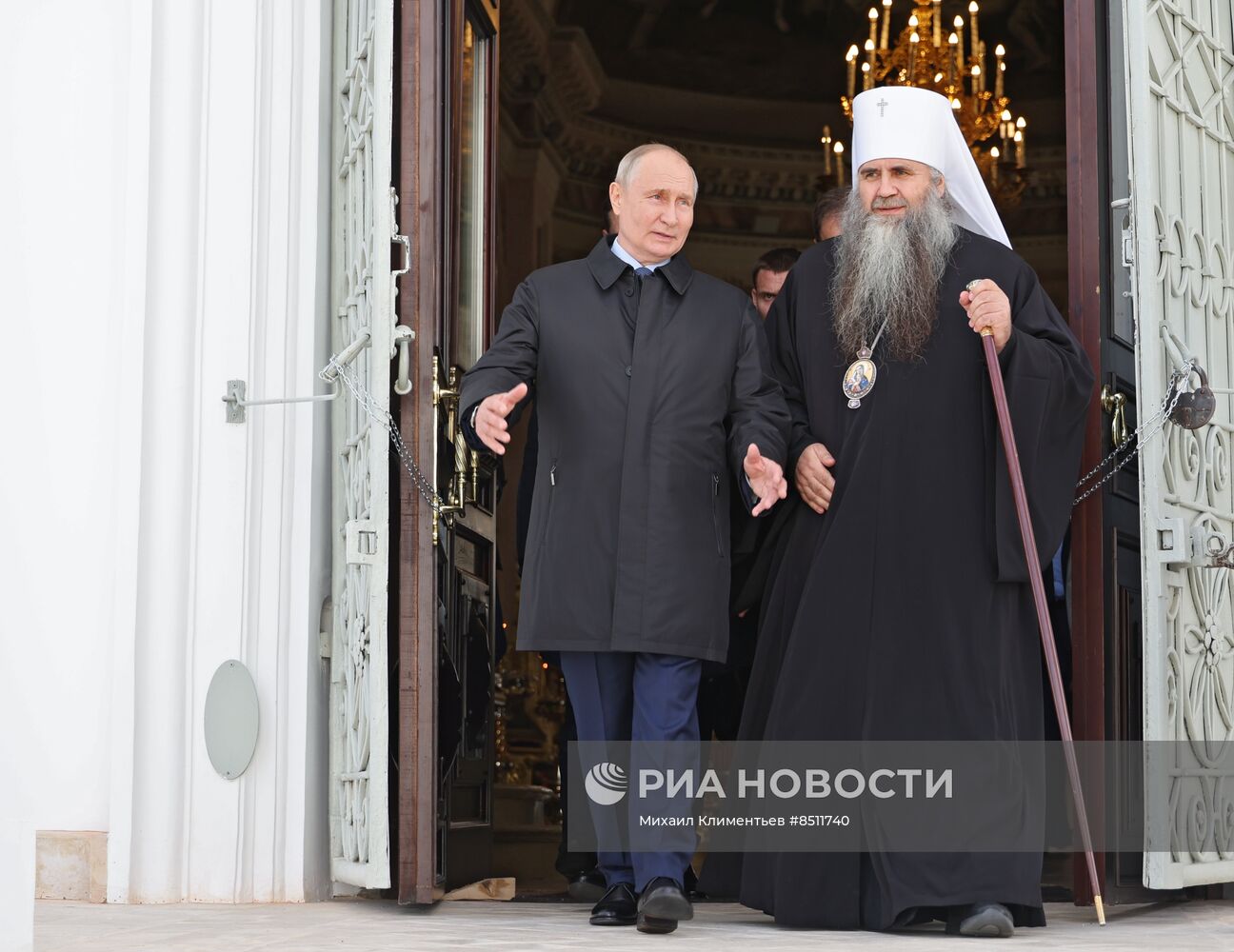 Рабочая поездка президента РФ В. Путина в Приволжский федеральный округ