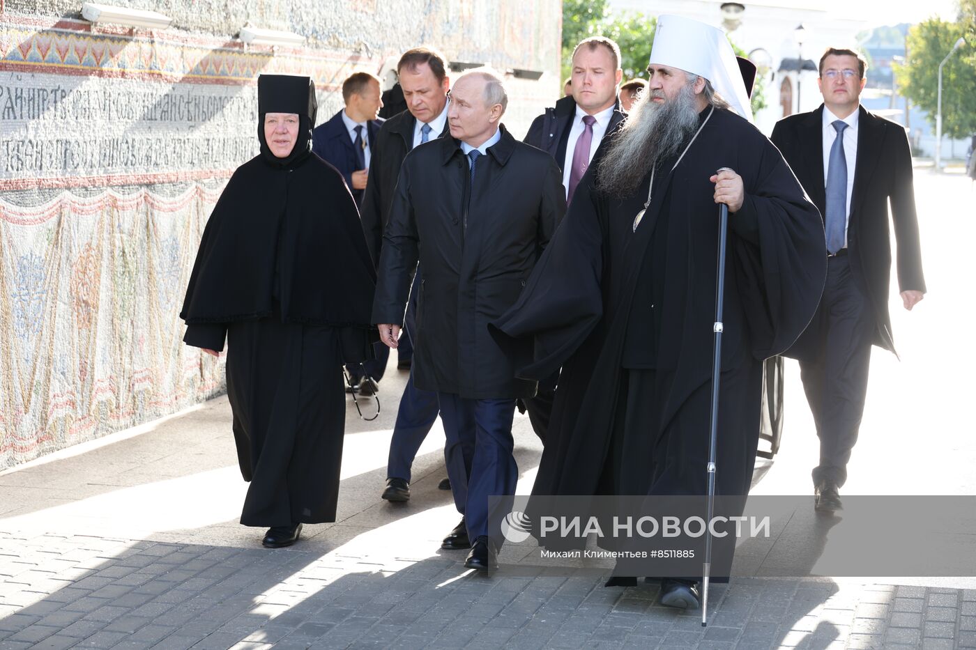 Рабочая поездка президента РФ В. Путина в Приволжский федеральный округ