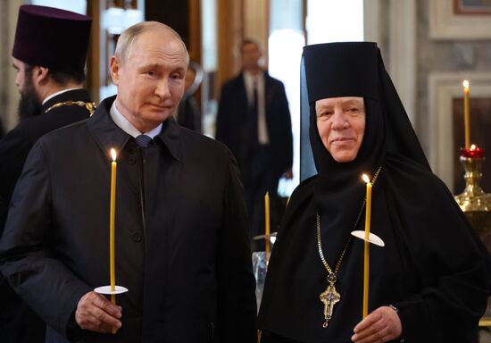 Рабочая поездка президента РФ В. Путина в Приволжский федеральный округ