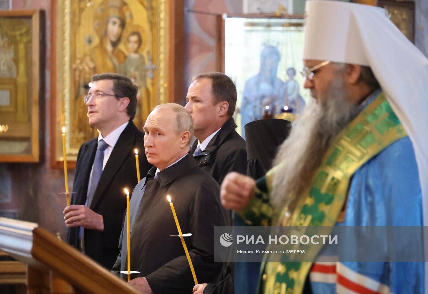 Рабочая поездка президента РФ В. Путина в Приволжский федеральный округ