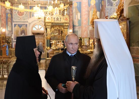 Рабочая поездка президента РФ В. Путина в Приволжский федеральный округ