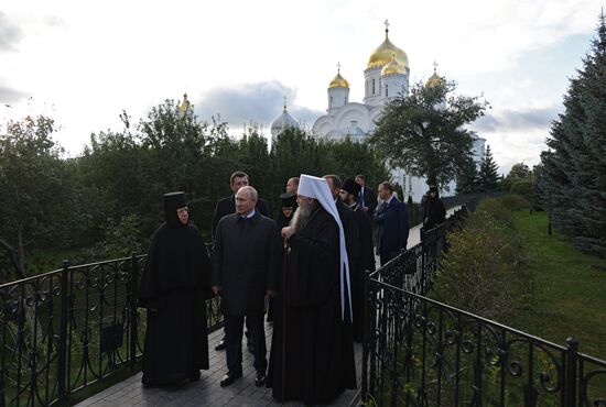 Рабочая поездка президента РФ В. Путина в Приволжский федеральный округ