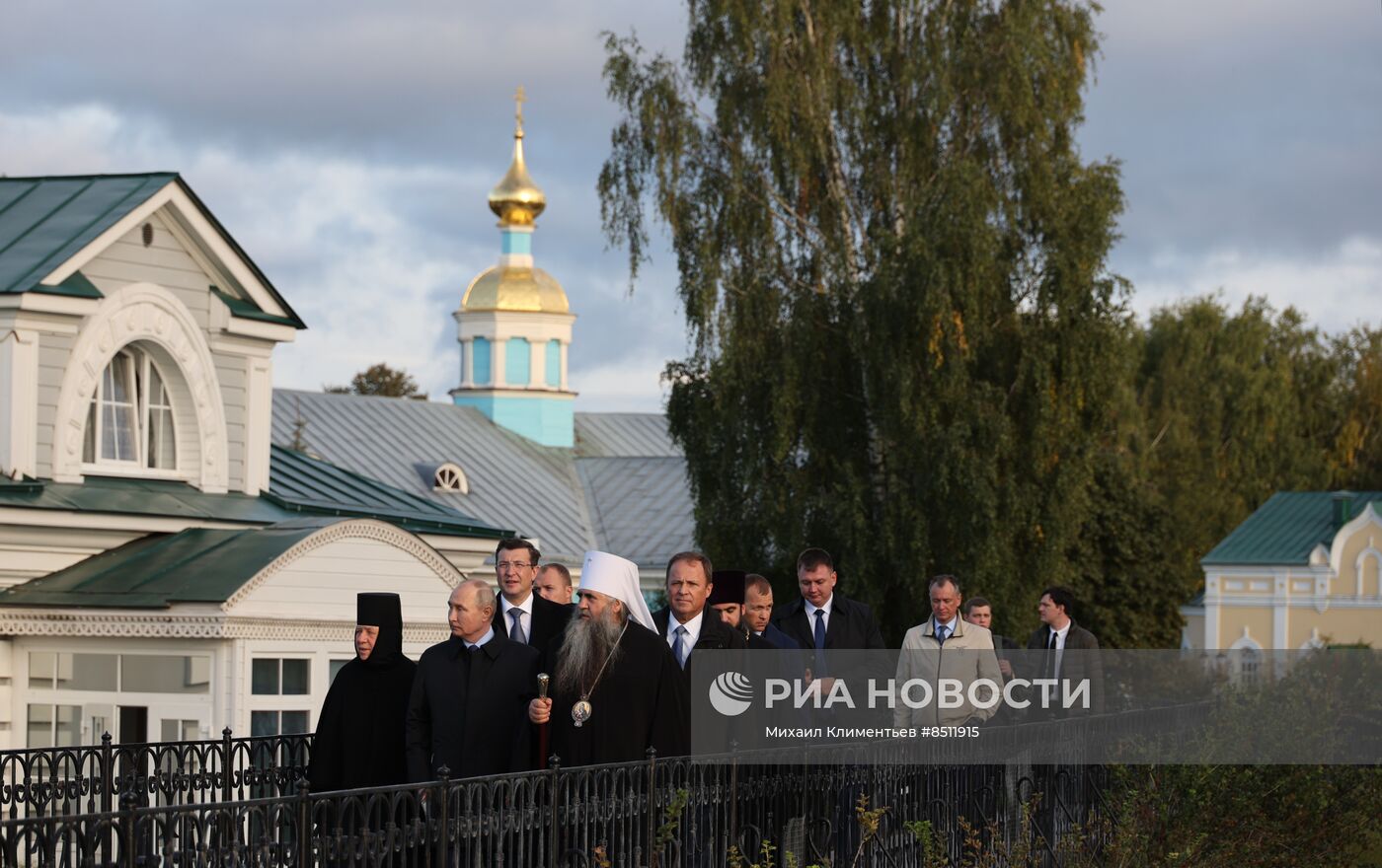 Рабочая поездка президента РФ В. Путина в Приволжский федеральный округ