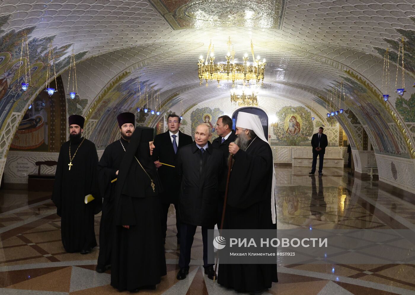 Рабочая поездка президента РФ В. Путина в Приволжский федеральный округ