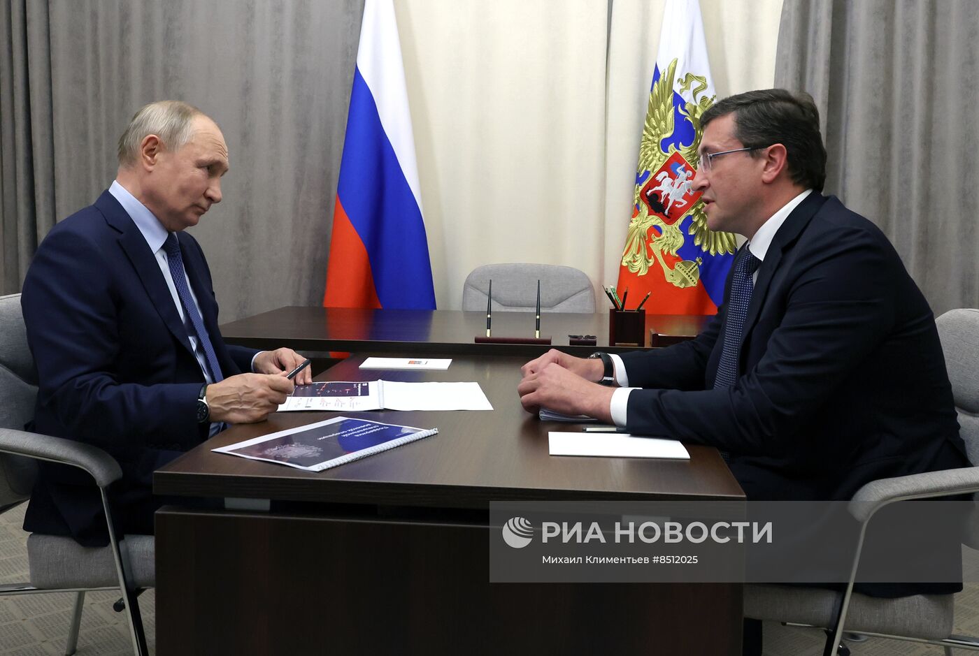 Рабочая поездка президента РФ В. Путина в Приволжский федеральный округ