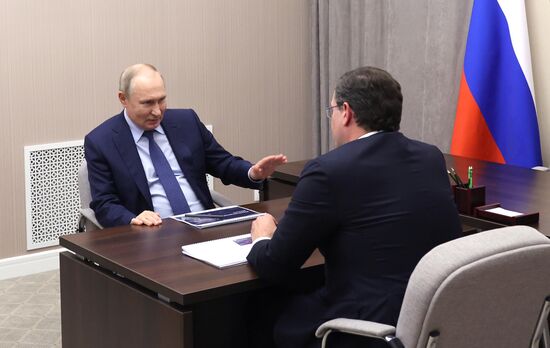 Рабочая поездка президента РФ В. Путина в Приволжский федеральный округ