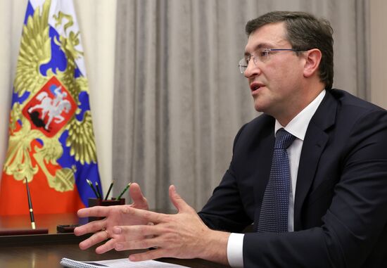 Рабочая поездка президента РФ В. Путина в Приволжский федеральный округ