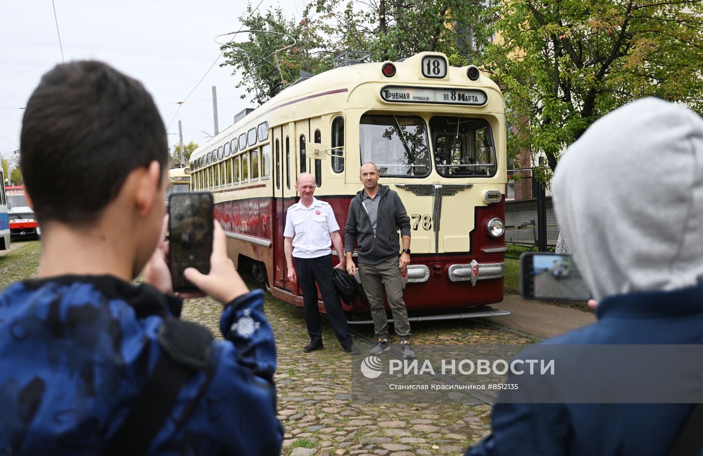 Парад трамваев в День города