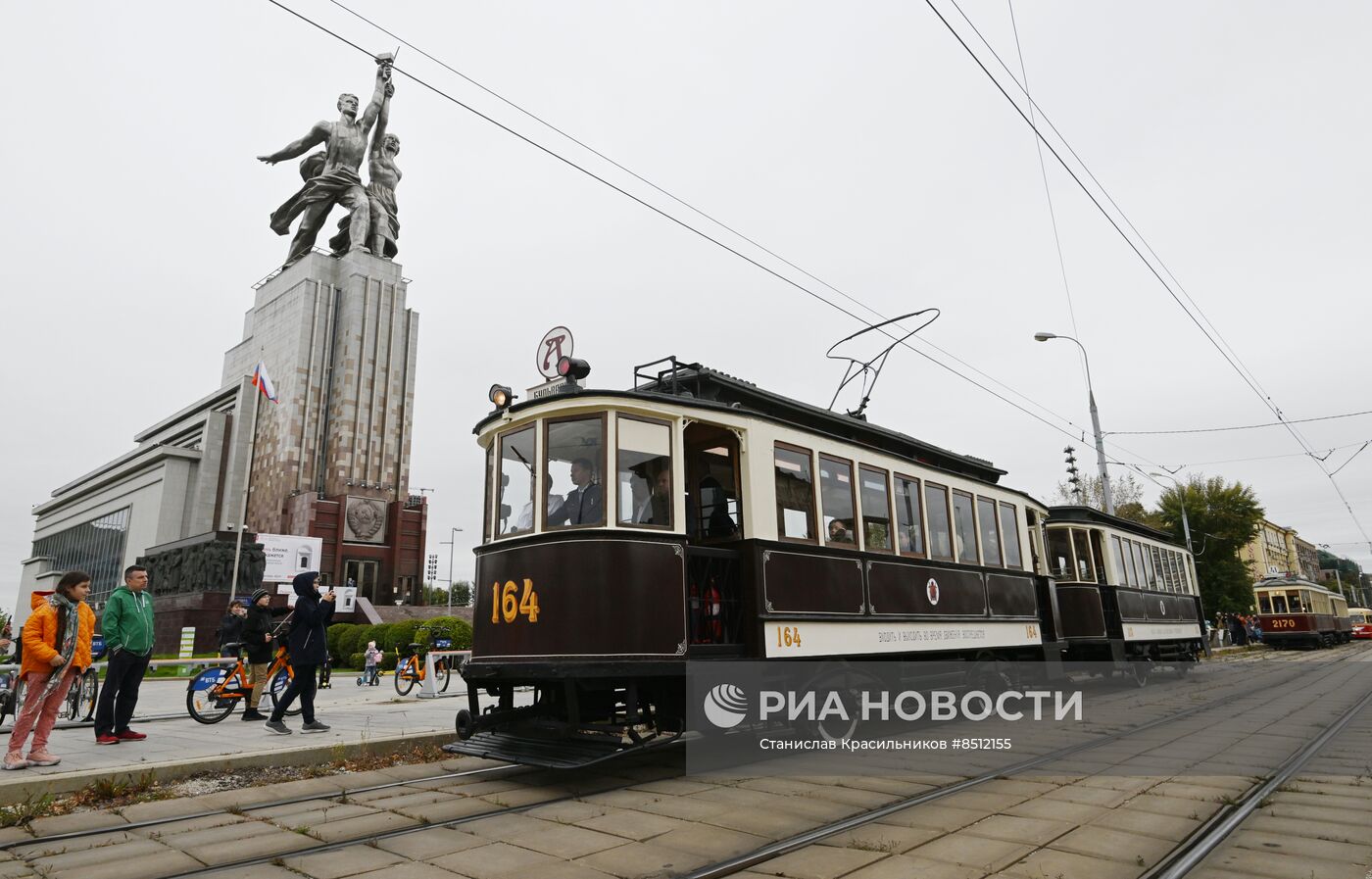 Парад трамваев в День города