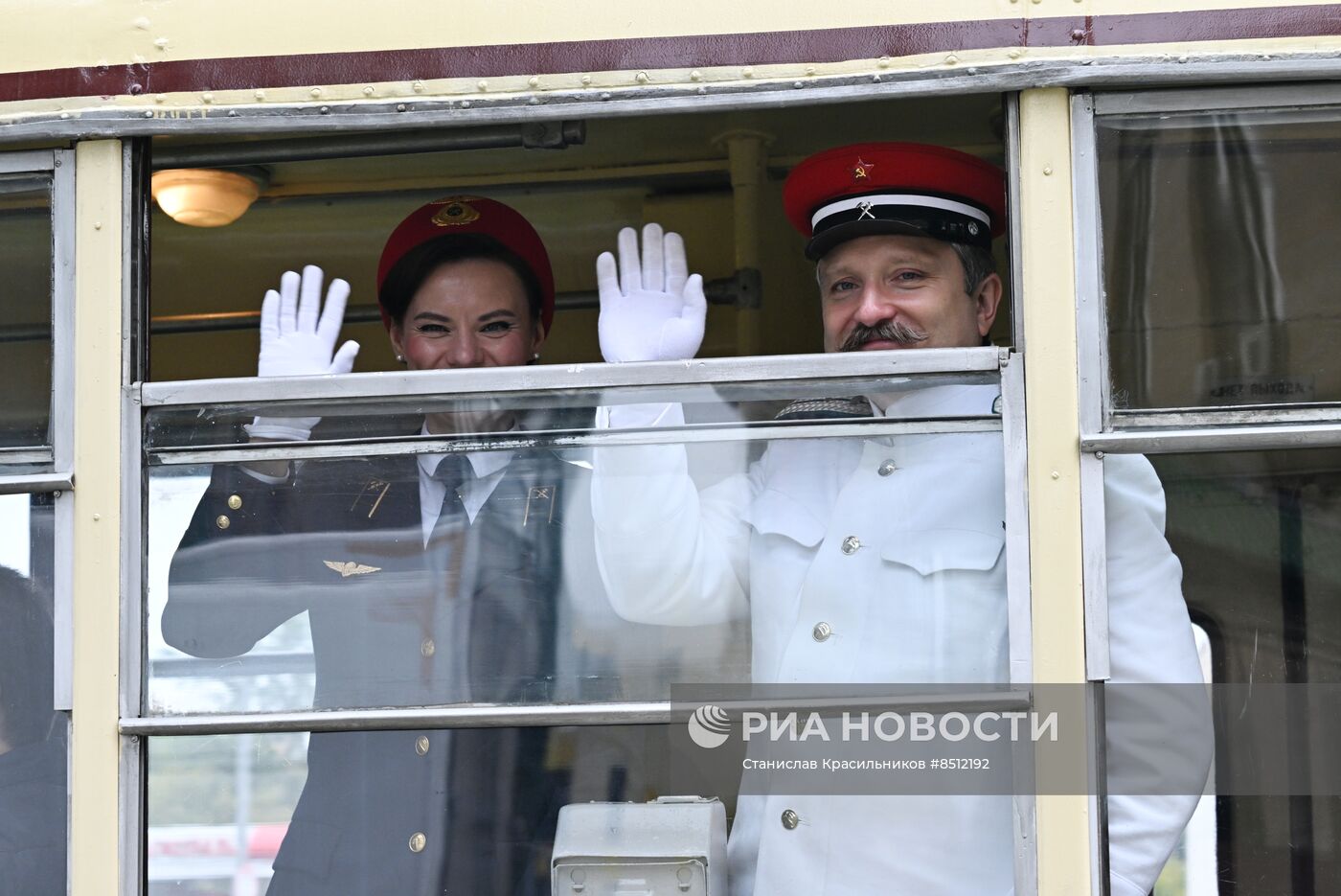 Парад трамваев в День города