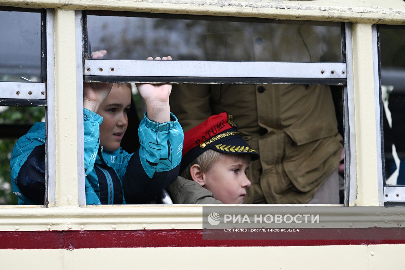 Парад трамваев в День города