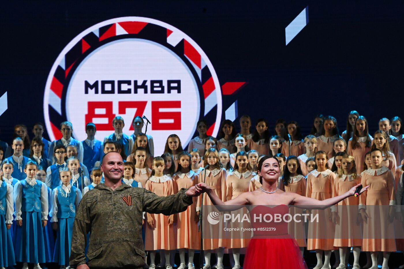 Президент РФ В. Путин поздравил москвичей с Днем города