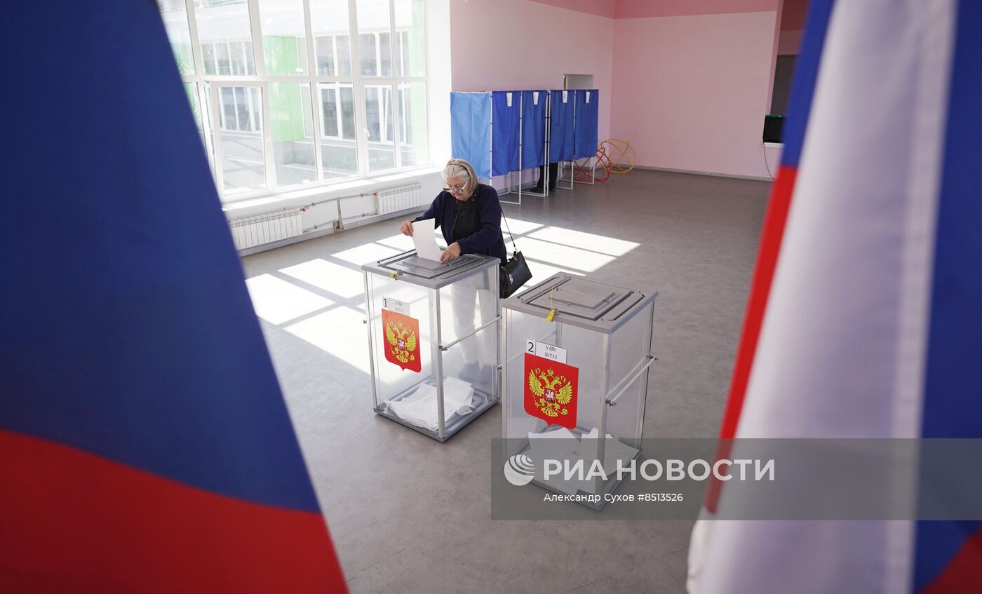 Голосование на новых территориях