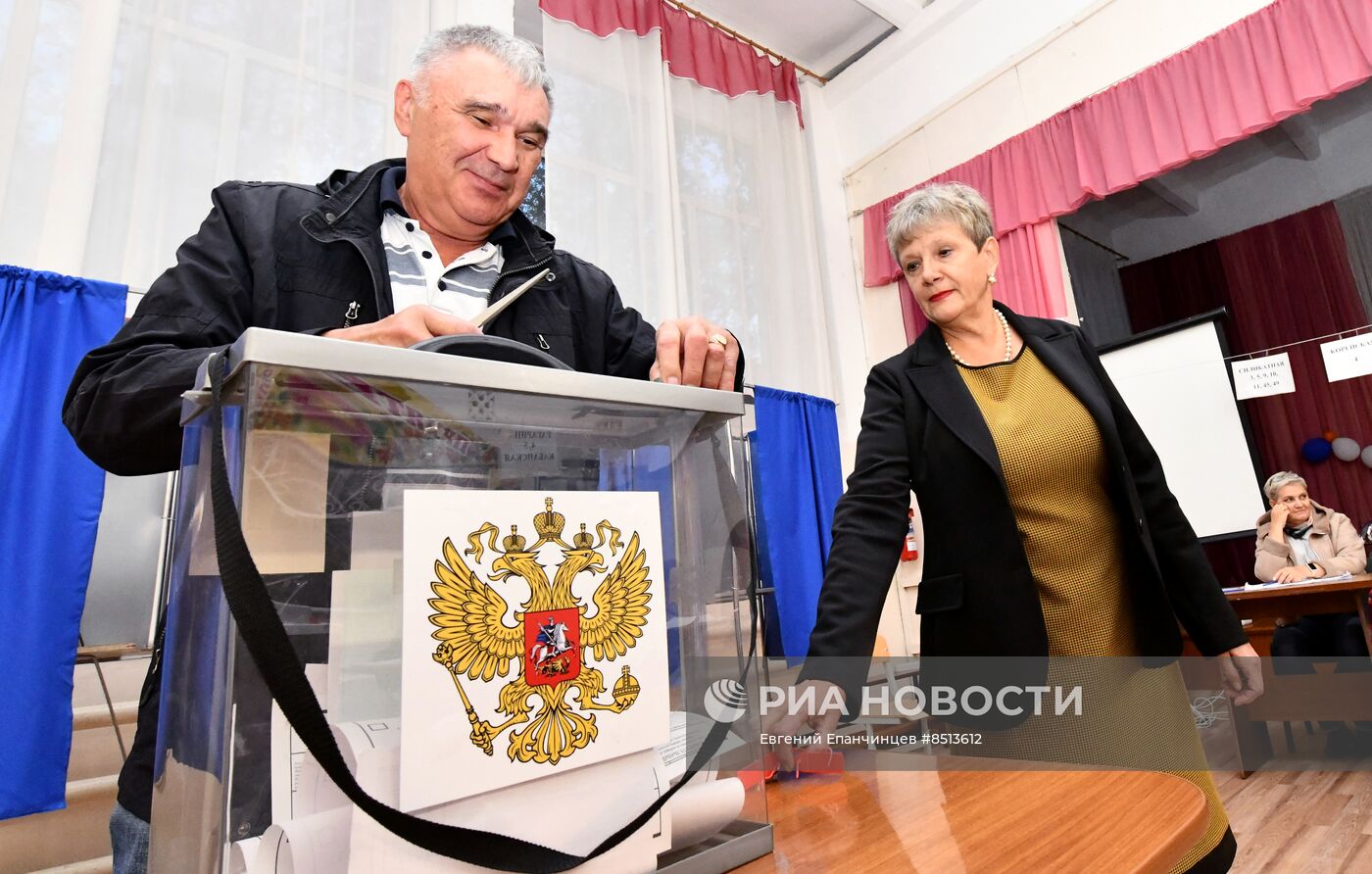 Подсчет голосов на выборах в единый день голосования