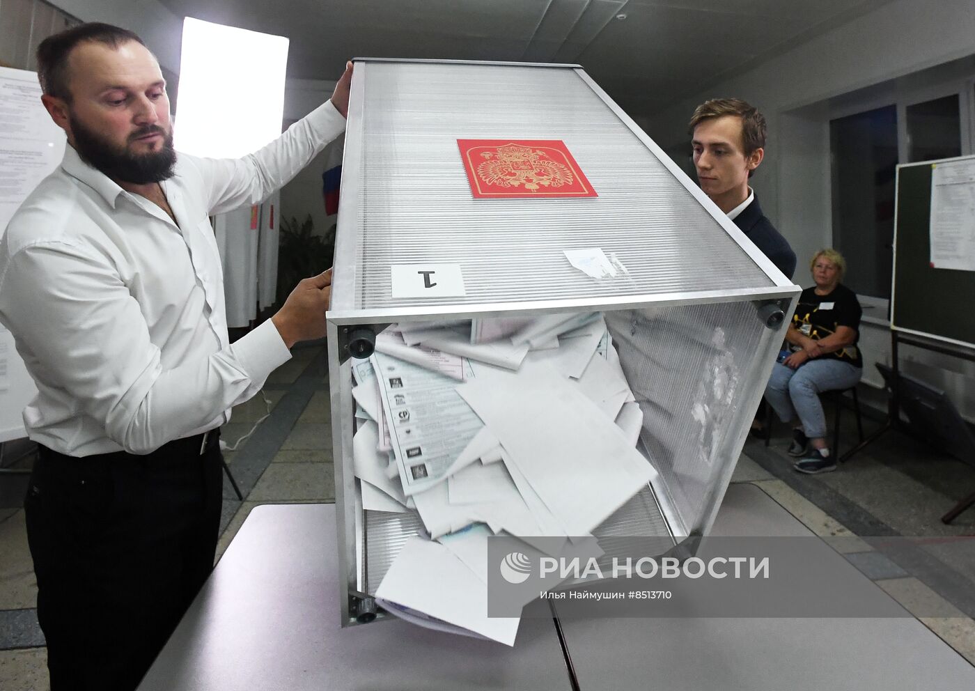 Подсчет голосов на выборах в единый день голосования