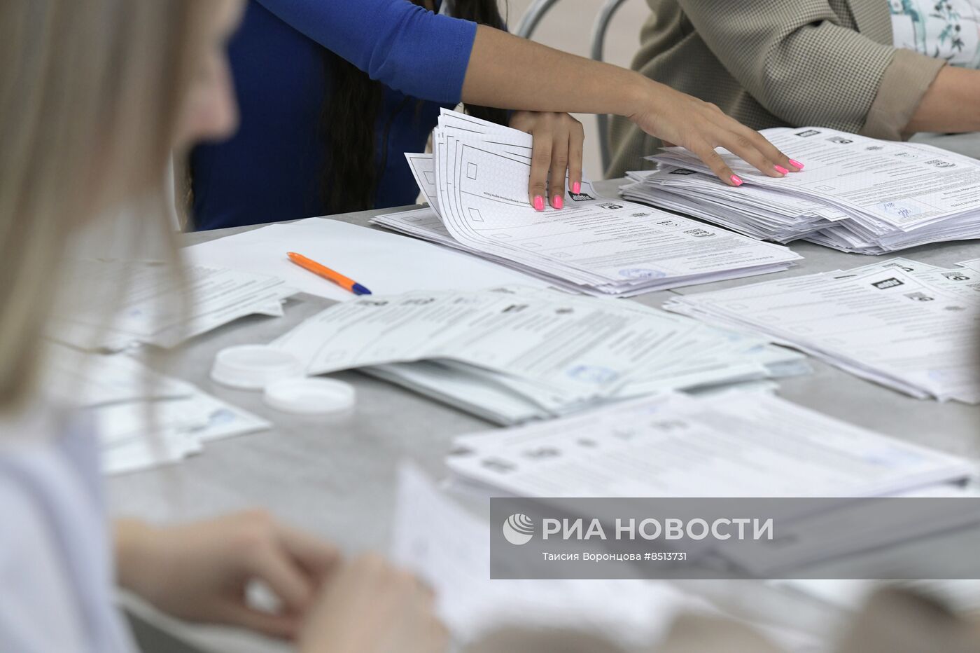 Подсчет голосов на выборах в единый день голосования