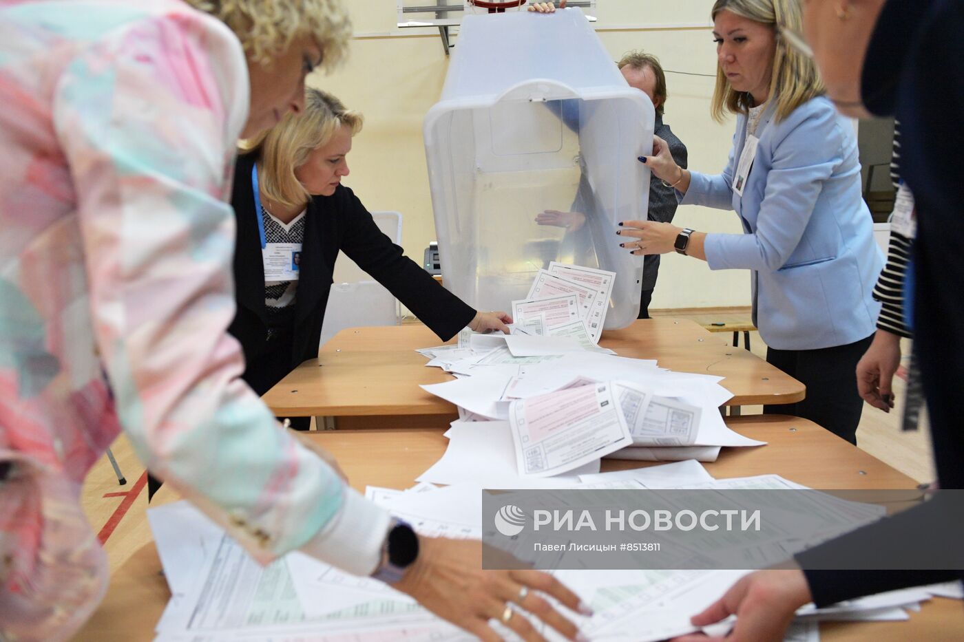 Подсчет голосов на выборах в единый день голосования