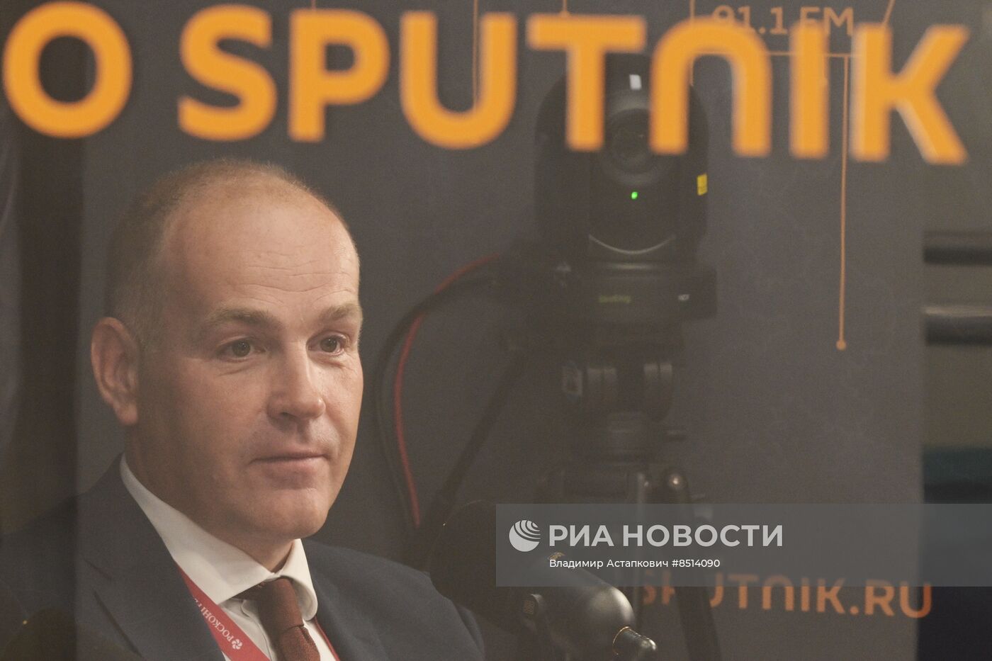 ВЭФ-2023. Работа стендов РИА Новости и радио Sputnik