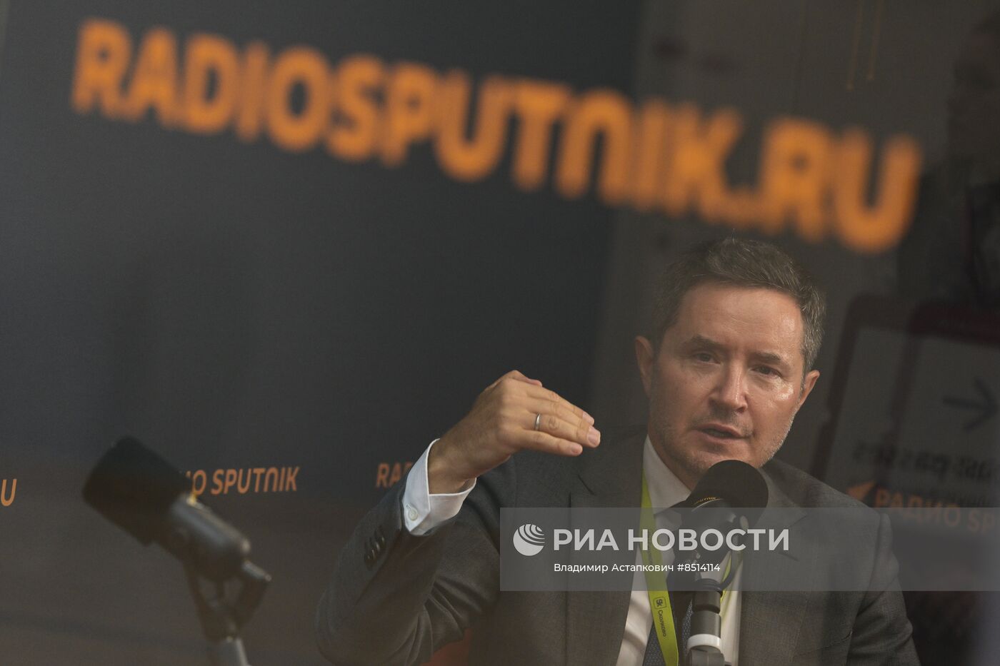 ВЭФ-2023. Работа стендов РИА Новости и радио Sputnik