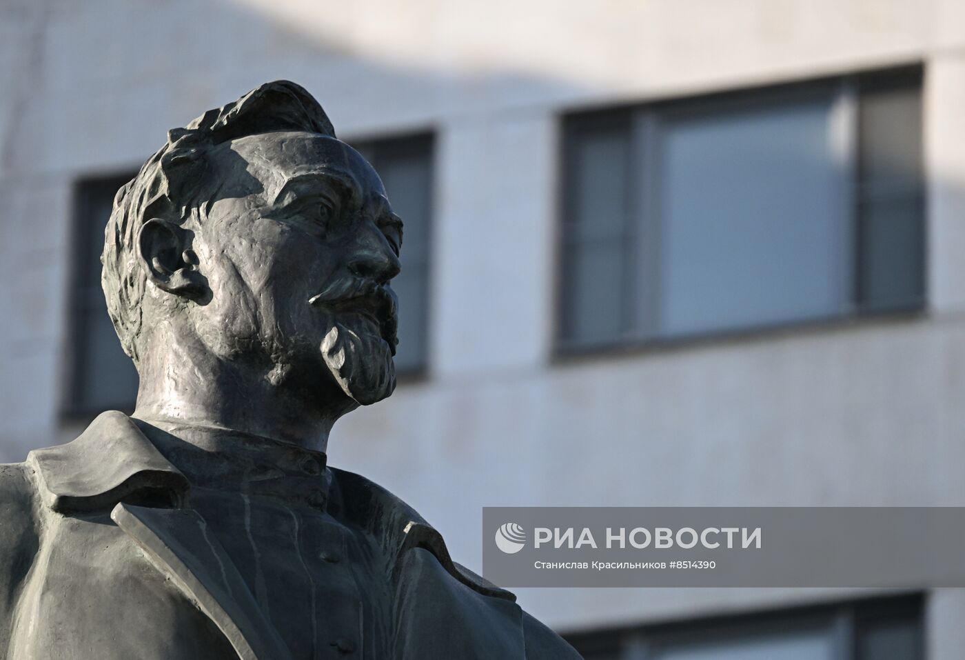 Открытие памятника Ф.Э. Дзержинскому в штаб-квартире Службы внешней разведки РФ