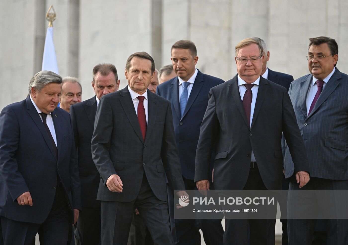 Открытие памятника Ф.Э. Дзержинскому в штаб-квартире Службы внешней разведки РФ