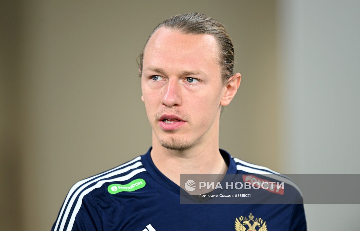 Футбол. Тренировка сборной России