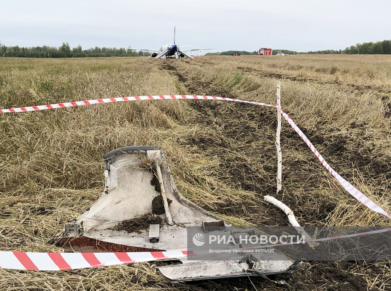 Пассажирский самолёт совершил вынужденную посадку в Новосибирской области