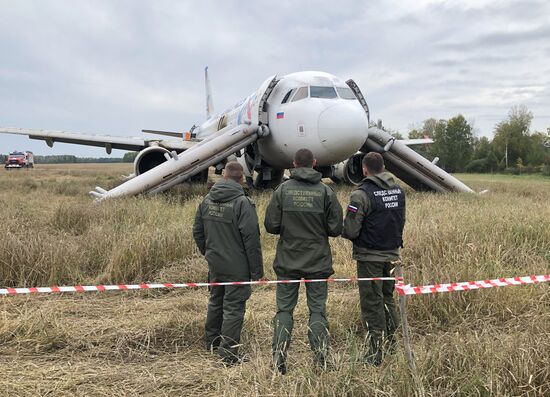 Пассажирский самолёт совершил вынужденную посадку в Новосибирской области