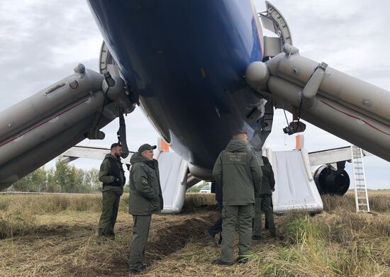 Пассажирский самолёт совершил вынужденную посадку в Новосибирской области